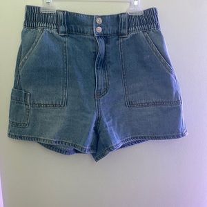 Denim Shorts (High-waisted)